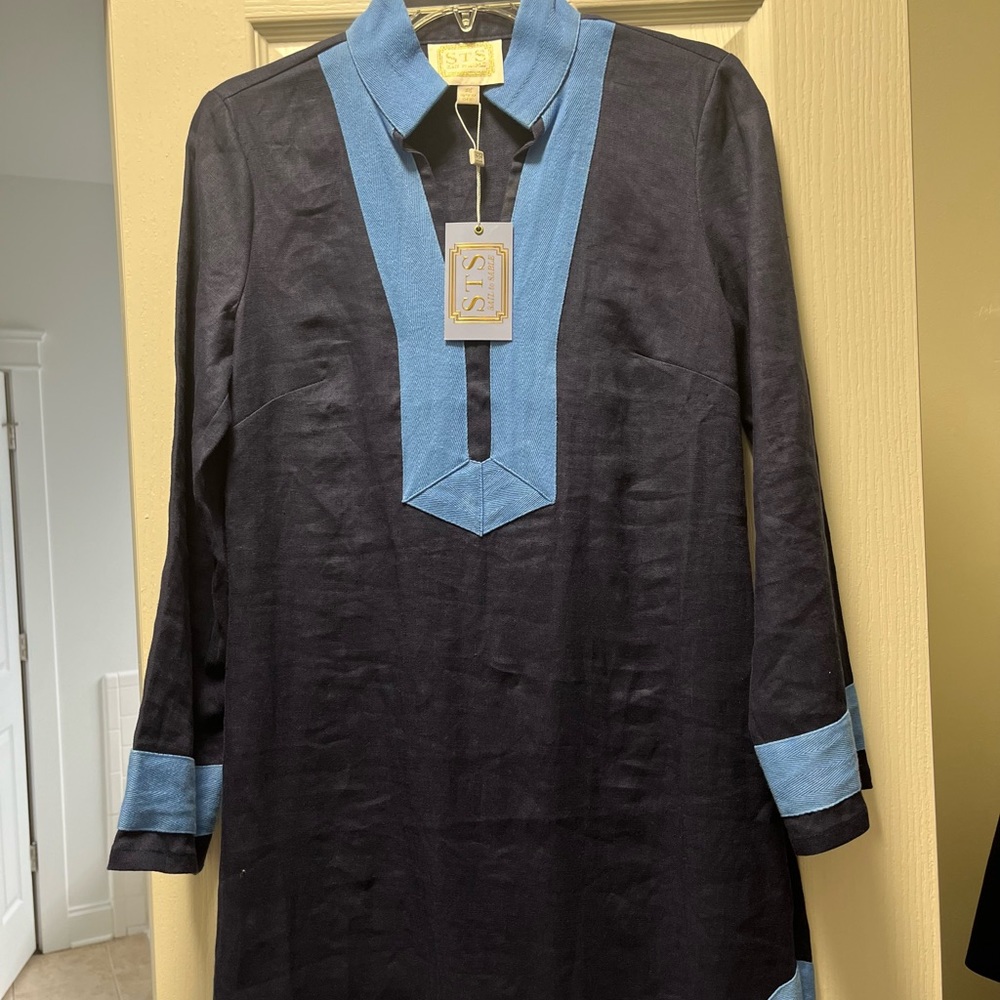 NWT sail to sable linen dress